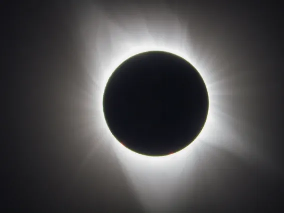 Photo of the 2017 total solar eclipse.