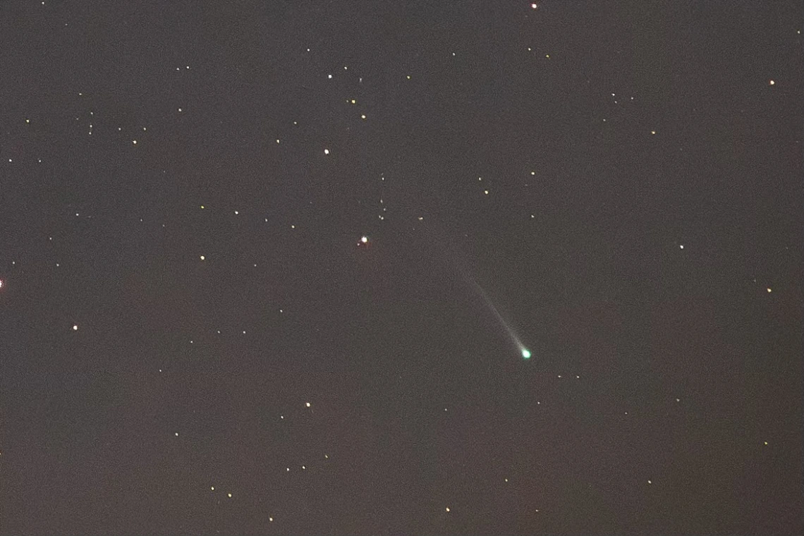 Photo of Comet Nishimura.