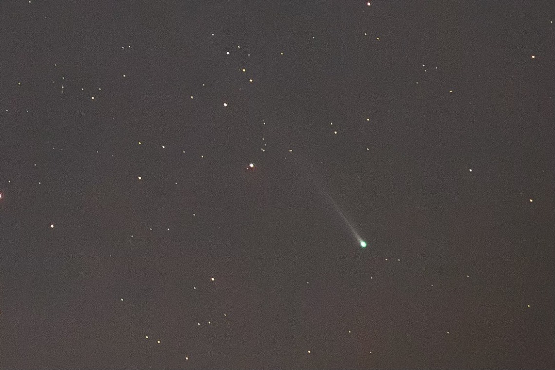 Photo of Comet Nishimura.