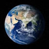 Image of Earth; Pacific and Indian Oceans